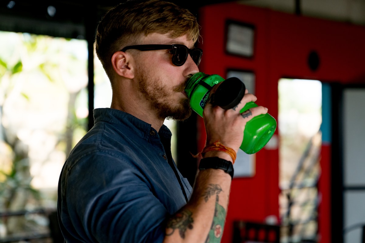 Healthy nutrition for men's energy